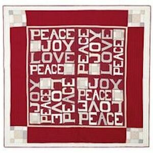 NWT NEW POTTERY BARN Sentiment Patchwork Quilt Full / Queen & 2 Standard Sharms